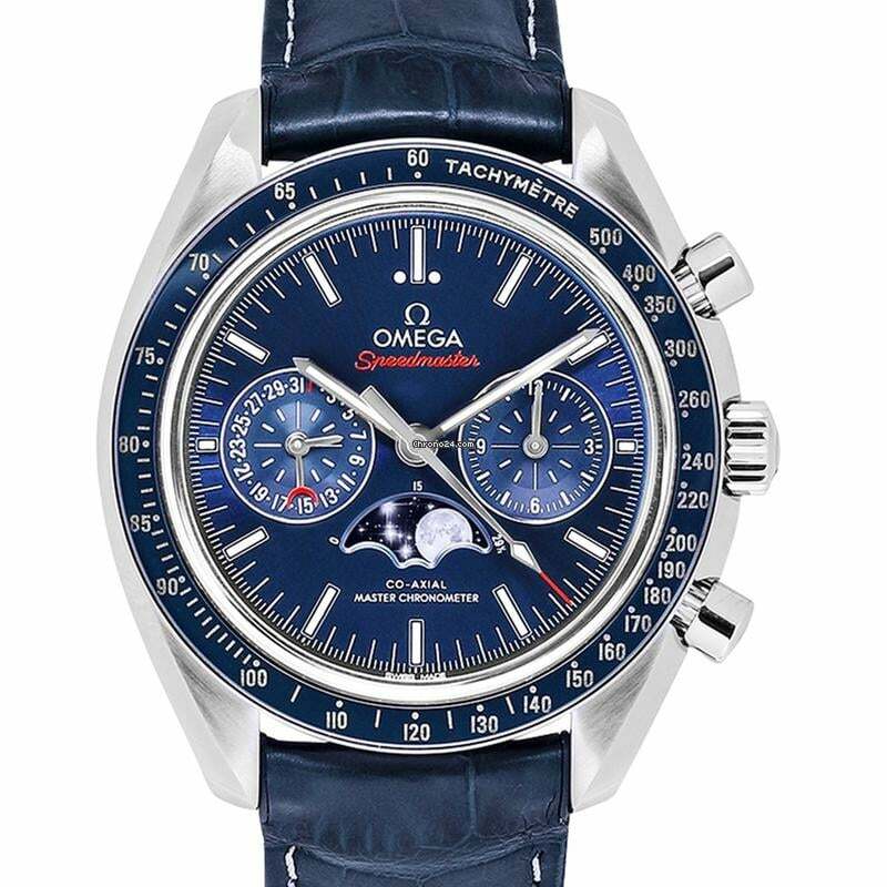 Omega Speedmaster Moonphase 304.33.44.52.03.001 - Speedmaster Moonwatch Co-Axial Master Chronometer Moonphase Chronogr </h1>
