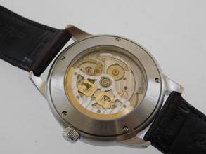 Thumbnail von Glashütte Original Senator Ewiger Kalender Stahl im Full Set + Revision aus Erstbesitz wie Neu </h1>