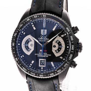  TAG Heuer Grand Carrera 43 mm Calibre 17 CAV518H UK Limited Edition 150 pcs. Full Set CAV518B 