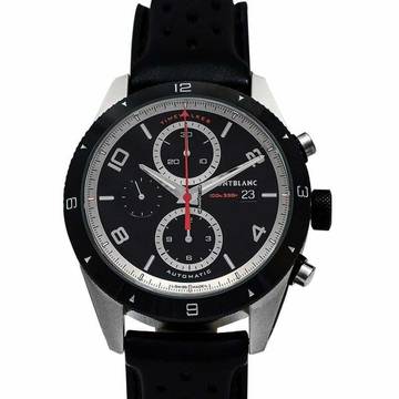  Montblanc Timewalker 116098 - TimeWalker Chronograph Automatic Black Dial Men's Watch </h1> 