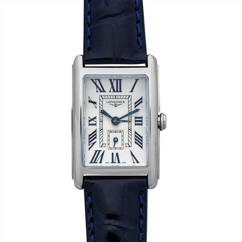 Longines DolceVita L52554717 - DolceVita Quartz Silver Dial Stainless Steel Ladies Watch </h1>