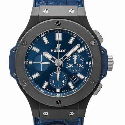  Hublot Big Bang 44 mm 301.CI.7170.LR - Big Bang Ceramic Blue Automatic Blue Dial Men's Watch </h1> 