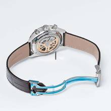 Thumbnail von TAG Heuer Carrera CBN2013.FC6483 - Carrera Chronograph Automatic White Dial Brown Leather Strap Men's Watch </h1>