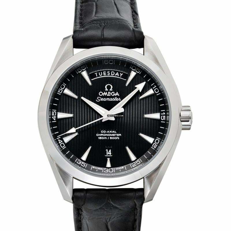 Omega Seamaster Aqua Terra 231.13.42.22.01.001 - Seamaster Automatic Black Dial Stainless Steel Men's Watch </h1>
