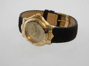 Thumbnail von TAG Heuer 6000 Series Chronometer Herrenuhr 18 Karat Gelbgold im Top Zustand Automatik 36 mm </h1>