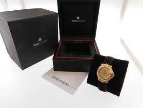 Thumbnail von TAG Heuer 6000 Series Chronometer Herrenuhr 18 Karat Gelbgold im Top Zustand Automatik 36 mm </h1>