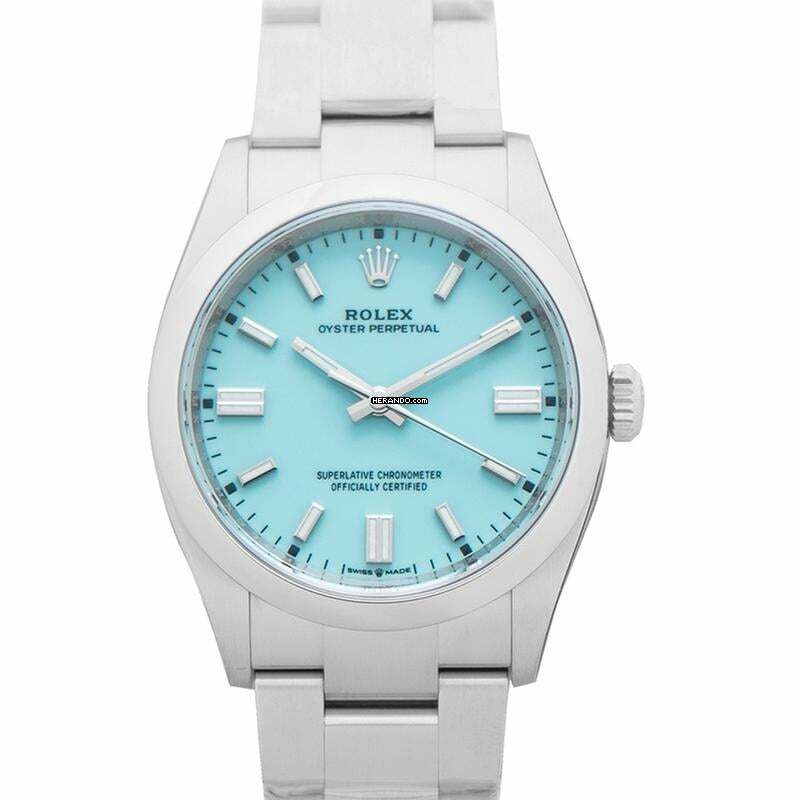 Rolex Oyster Perpetual 36 126000-0006 - Oyster Perpetual Turquoise Blue Steel Ø36 mm </h1>