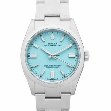  Rolex Oyster Perpetual 36 126000-0006 - Oyster Perpetual Turquoise Blue Steel Ø36 mm </h1> 