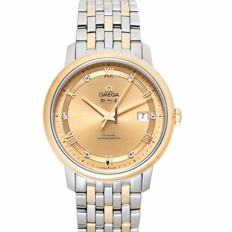 Omega De Ville Prestige 424.20.40.20.58.001 - De Ville Automatic Champagne Dial Stainless Steel Men's Watch </h1>