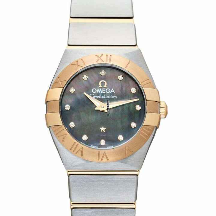  Omega Constellation Quartz 123.20.24.60.57.006 - Constellation Quartz Mother of pearl Dial Stainless Steel Ladies Wat </h1> 