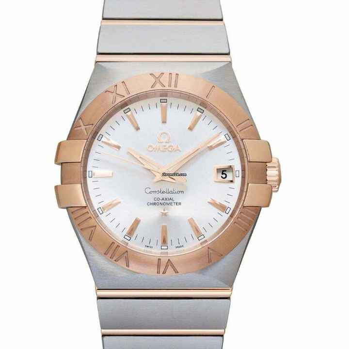  Omega Constellation 123.20.35.20.02.001 - Constellation Automatic Silver Dial Stainless Steel Men's Watch </h1> 