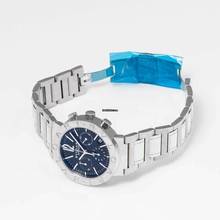 Thumbnail von Bulgari 101377 - Chronograph Automatic Black Dial Stainless Steel Men's Watch </h1>