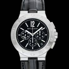 Thumbnail von Bulgari Diagono 102333 - Diagono Automatic Black Dial Stainless Steel Men's Watch </h1>