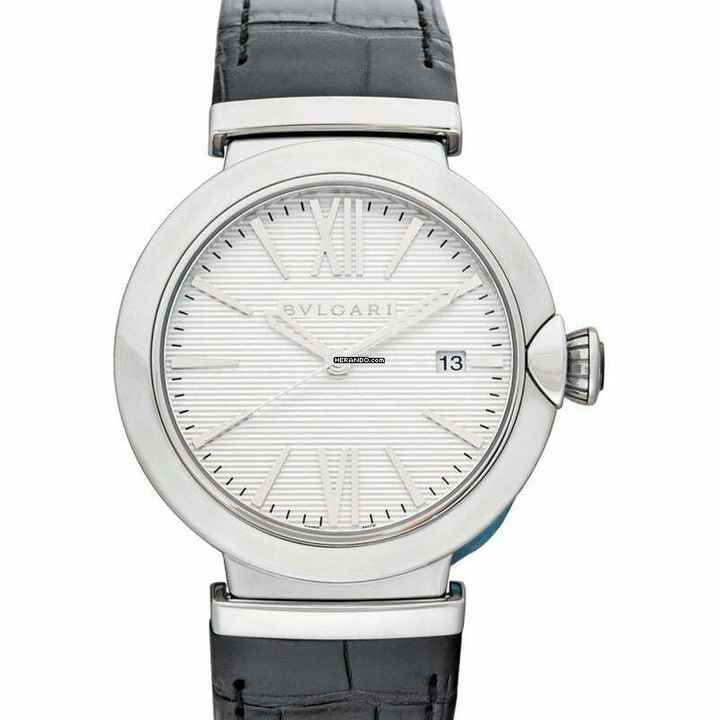  Bulgari 102411 - Lchael Automatic Silver Dial Stainless Steel Men's Watch </h1> 