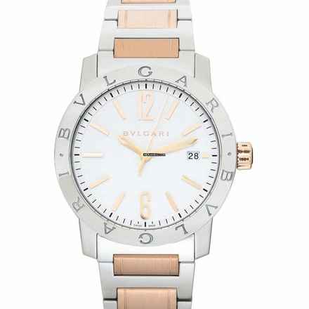  Bulgari Bulgari 102108 - Bvlgari Bvlgari Automatic White Dial Stainless Steel Men's Watch </h1> 