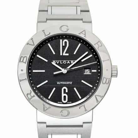  Bulgari Bulgari 101382 - Bvlgari Bvlgari Automatic Black Dial Stainless Steel Men's Watch </h1> 