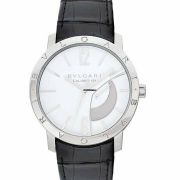  Bulgari Bulgari 101870 - Bvlgari Bvlgari Manual-winding White Dial Stainless Steel Men's Watch </h1> 
