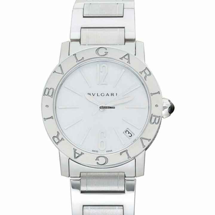  Bulgari Bulgari 101889 - Bvlgari Bvlgari Automatic Mother of pearl Dial Stainless Steel Ladies Watch </h1> 