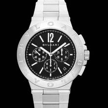 Thumbnail von Bulgari Diagono 102330 - Diagono Automatic Black Dial Stainless Steel Men's Watch </h1>