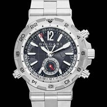Thumbnail von Bulgari Diagono 101648 - Diagono Automatic Grey Dial Stainless Steel Men's Watch </h1>