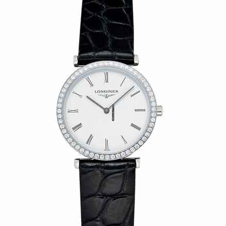  Longines La Grande Classique L45130112 - La Grande Classique Quartz White Dial Stainless Steel Ladies Watch </h1> 