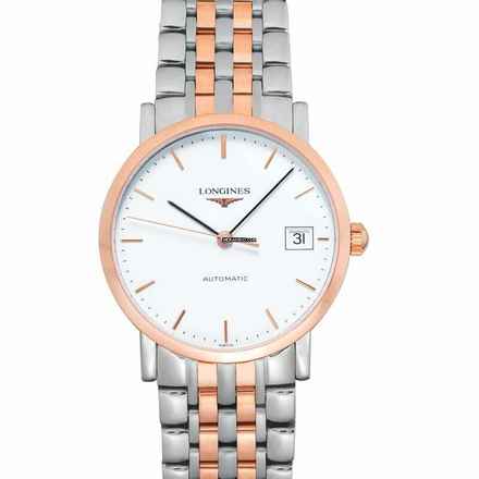  Longines Elegant L48095127 - The Longines Elegant Collection Automatic White Dial Stainless Steel Unisex Wa </h1> 