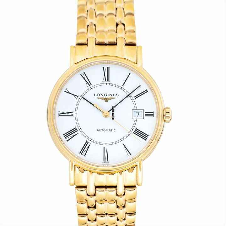  Longines Présence L49212118 - Présence Automatic White Dial Stainless Steel Men's Watch </h1> 