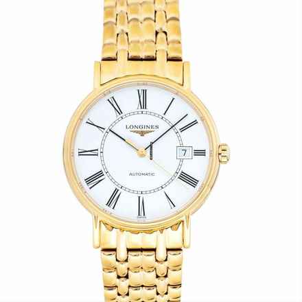  Longines Présence L49212118 - Présence Automatic White Dial Stainless Steel Men's Watch </h1> 
