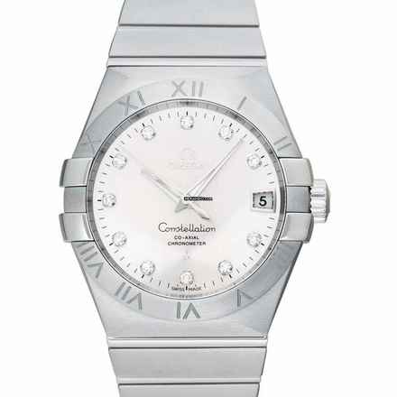  Omega Constellation Men 123.10.38.21.52.001 - Constellation Automatic Silver Dial Stainless Steel Men's Watch </h1> 