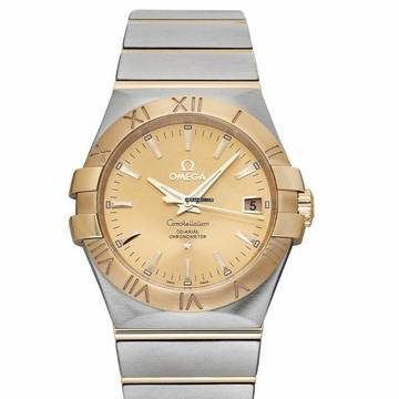  Omega Constellation 123.20.35.20.08.001 - Constellation Automatic Champagne Dial Stainless Steel Men's Watch </h1> 