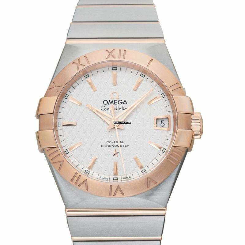 Omega Constellation Men 123.20.38.21.02.008 - Constellation Automatic Silver Dial Stainless Steel Men's Watch </h1>