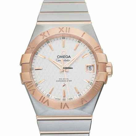  Omega Constellation Men 123.20.38.21.02.008 - Constellation Automatic Silver Dial Stainless Steel Men's Watch </h1> 