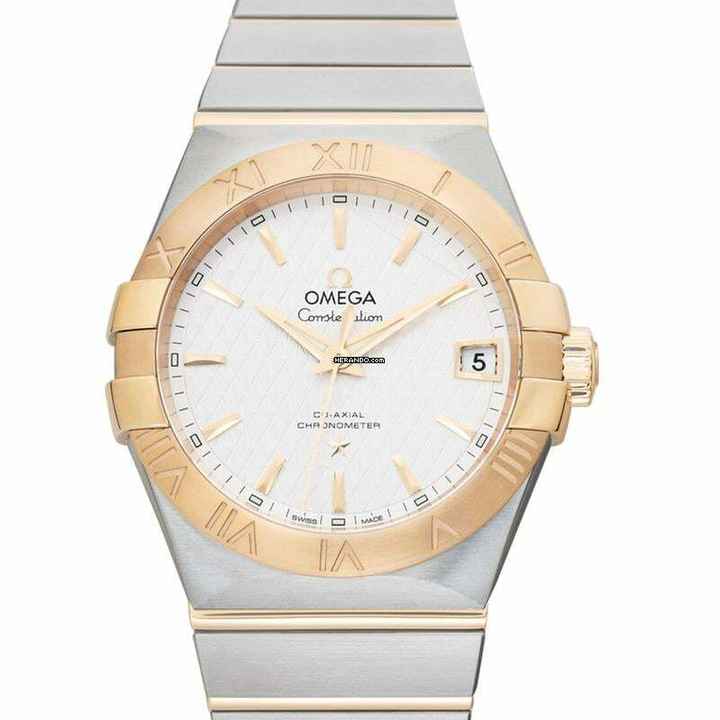  Omega Constellation Men 123.20.38.21.02.009 - Constellation Automatic Silver Dial Stainless Steel Men's Watch </h1> 