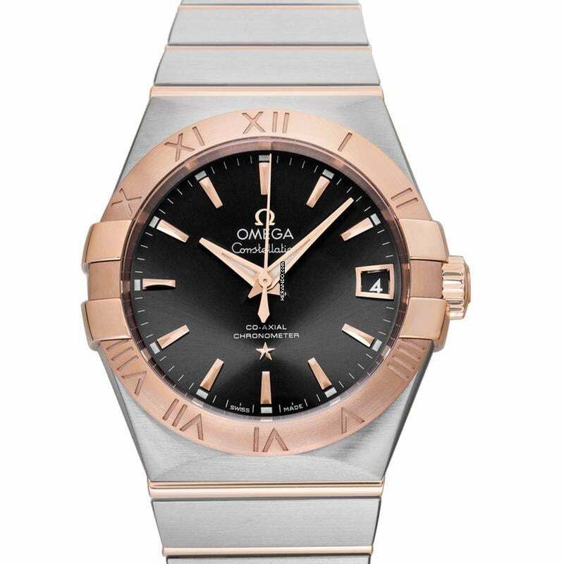 Omega Constellation Men 123.20.38.21.06.002 - Constellation Automatic Grey Dial Stainless Steel Men's Watch </h1>