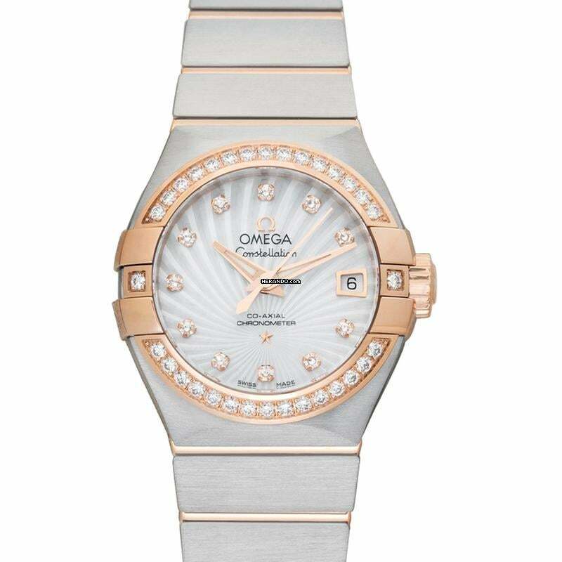 Omega Constellation Ladies 123.25.27.20.55.001 - Constellation Automatic Mother of pearl Dial Stainless Steel Ladies </h1>