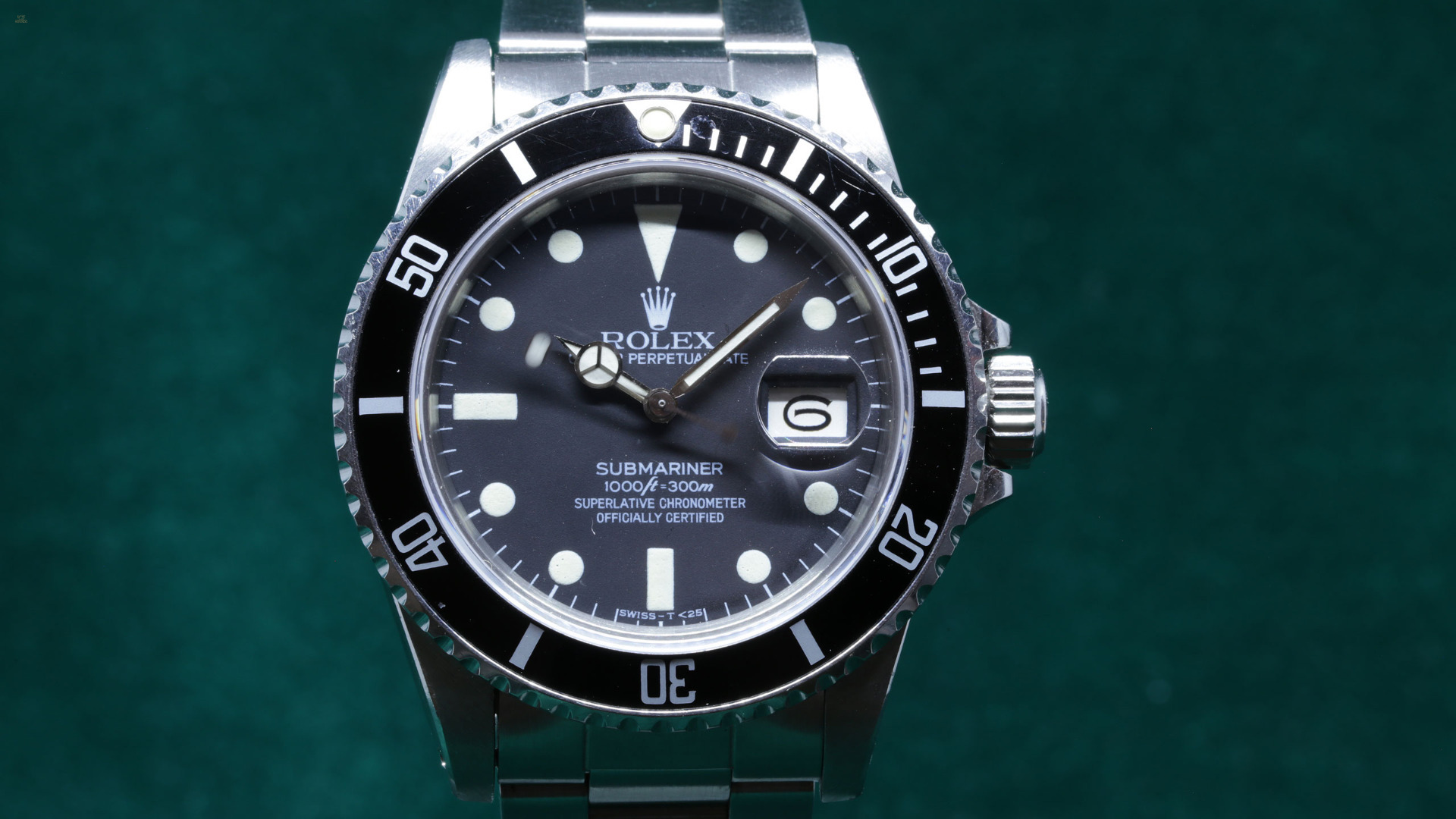 Thumbnail von ROLEX Submariner 16800 matt dial