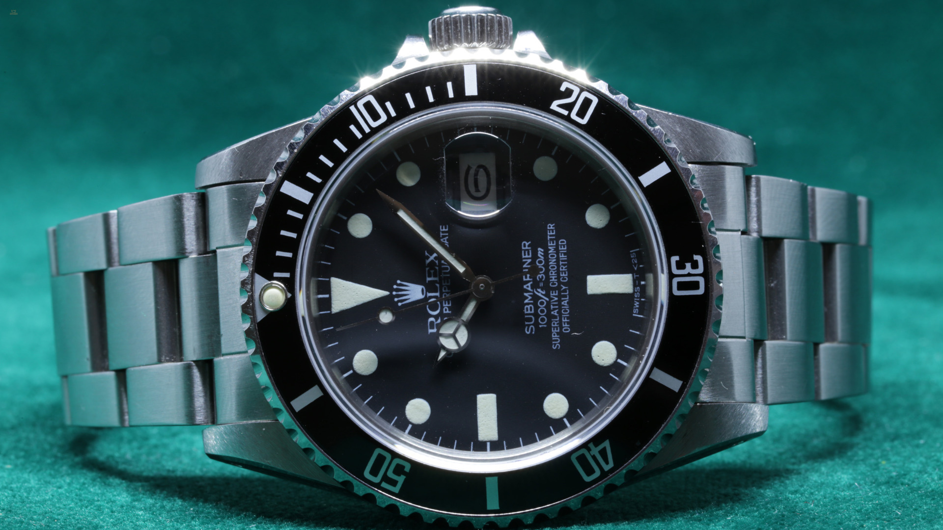 Thumbnail von ROLEX Submariner 16800 matt dial