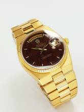Thumbnail von Rolex Day-Date Oysterquartz Rare Day-Date Oysterquartz LC100 Wood Dial