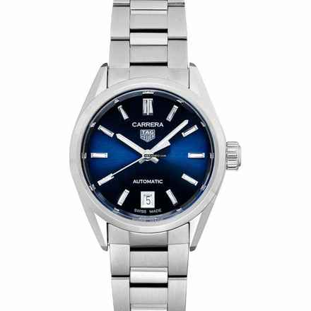  TAG Heuer Carrera Lady WBN2411.BA0621 - Carrera Automatic Blue Dial Stainless Steel Ladies Watch </h1> 