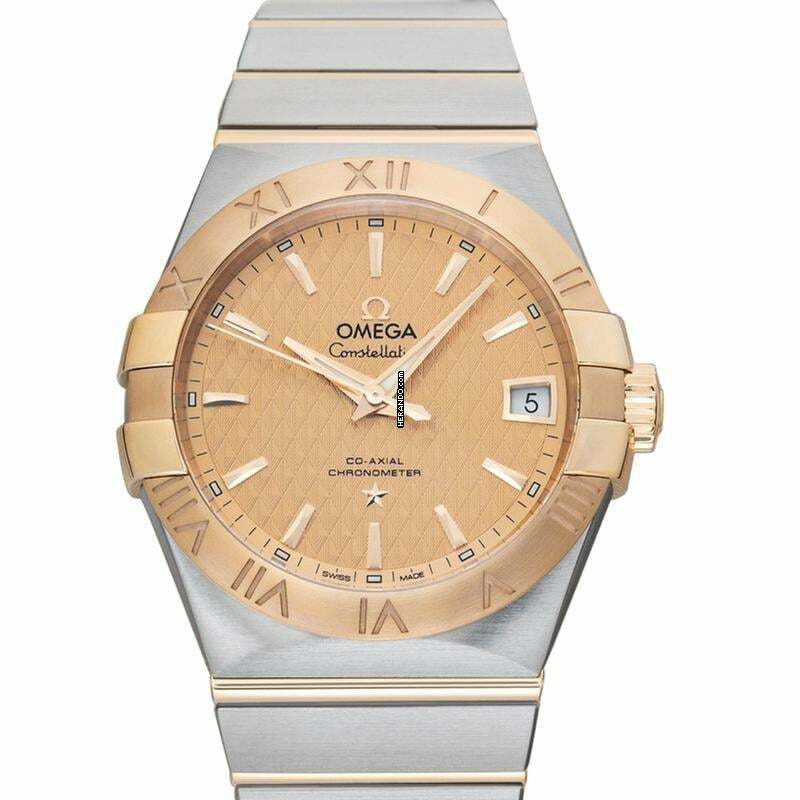  Omega Constellation Men 123.20.38.21.08.002 - Constellation Automatic Champagne Dial Stainless Steel Men's Watch </h1> 