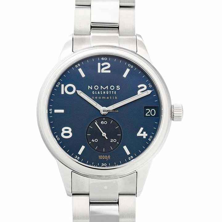  NOMOS Club 782 - Club Automatic Blue Dial Stainless Steel Men's Watch </h1> 