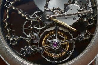 Thumbnail von Kees Engelbarts Argentium extremly skeleton Tourbillon Piece Unique