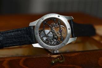 Thumbnail von Kees Engelbarts Argentium extremly skeleton Tourbillon Piece Unique