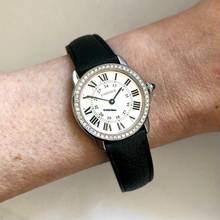 Thumbnail von Cartier Ronde Solo de Cartier 29mm Quartz Steel 0.43TCW Diamond Watch </h1>