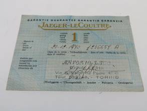 Thumbnail von Jaeger-LeCoultre Classic Cocktail Watch Lapis Damenuhr Vintage massiv 18 Karat Gelbgold mit Lederband