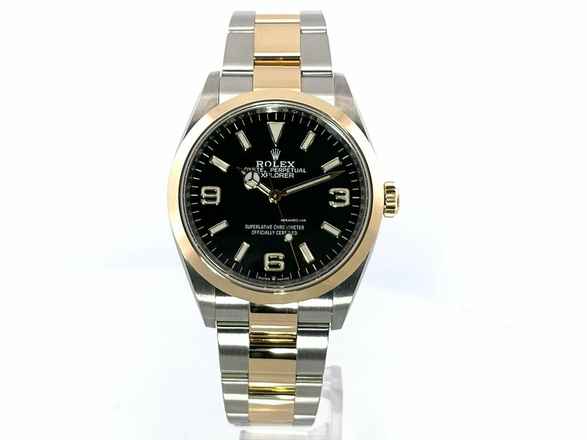  Rolex Explorer 36 Edelstahl Gelbgold Ref. 124273 </h1> 