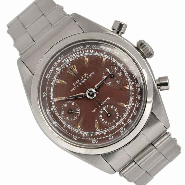  Rolex Chronograph 6234 Pre-Daytona Chocolate dial Full Set 1960’s </h1> 