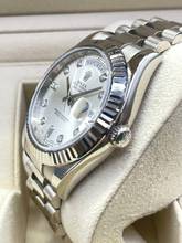 Thumbnail von Rolex Day-Date II 41mm Whitegold 18Kt. Top Condition Original Baguette Diamond dial BOX&PAPERS