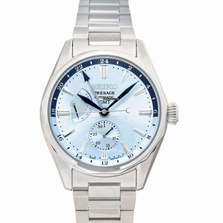  Seiko Presage SARF011 - Presage Automatic Blue Dial Titanium Men's Watch </h1> 