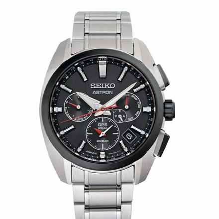  Seiko Astron GPS Solar SBXC103 - Astron Quartz Black Dial Titanium Men's Watch </h1> 